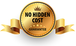 No hidden cost guarantee icon